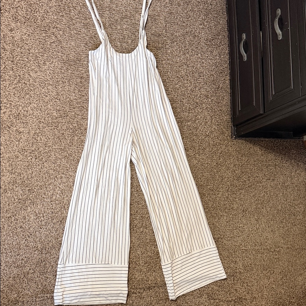 Elegant Striped Jumpsuit